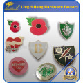 Remembrance Day Lone Soldier Poppy Pin Badge